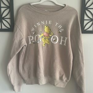 Disney Size M Winnie The Pooh Sweatshirt